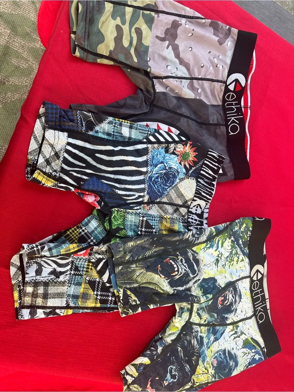 ethika Kids Bottoms - Multi-Color Patchwork, Camo, Animal Prints